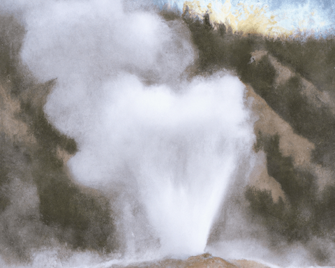 Steamboat Geyser Erupts Violently at Yellowstone National Park