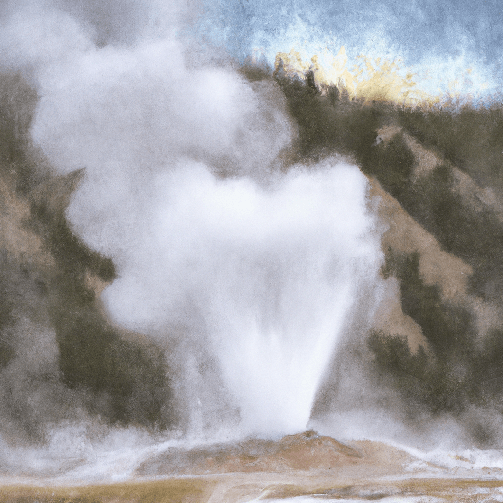 Steamboat Geyser Erupts Violently at Yellowstone National Park