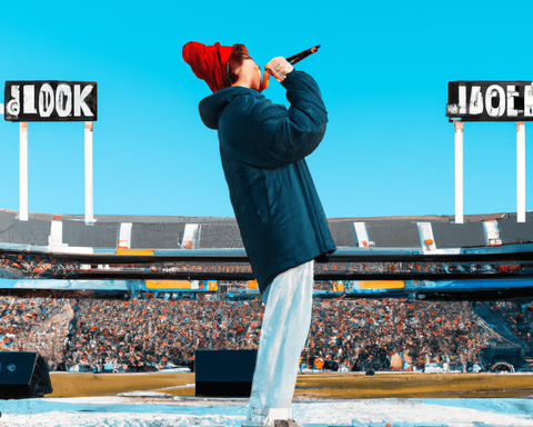 Jack Harlow Performs at Detroit Lions' Thanksgiving Day Game