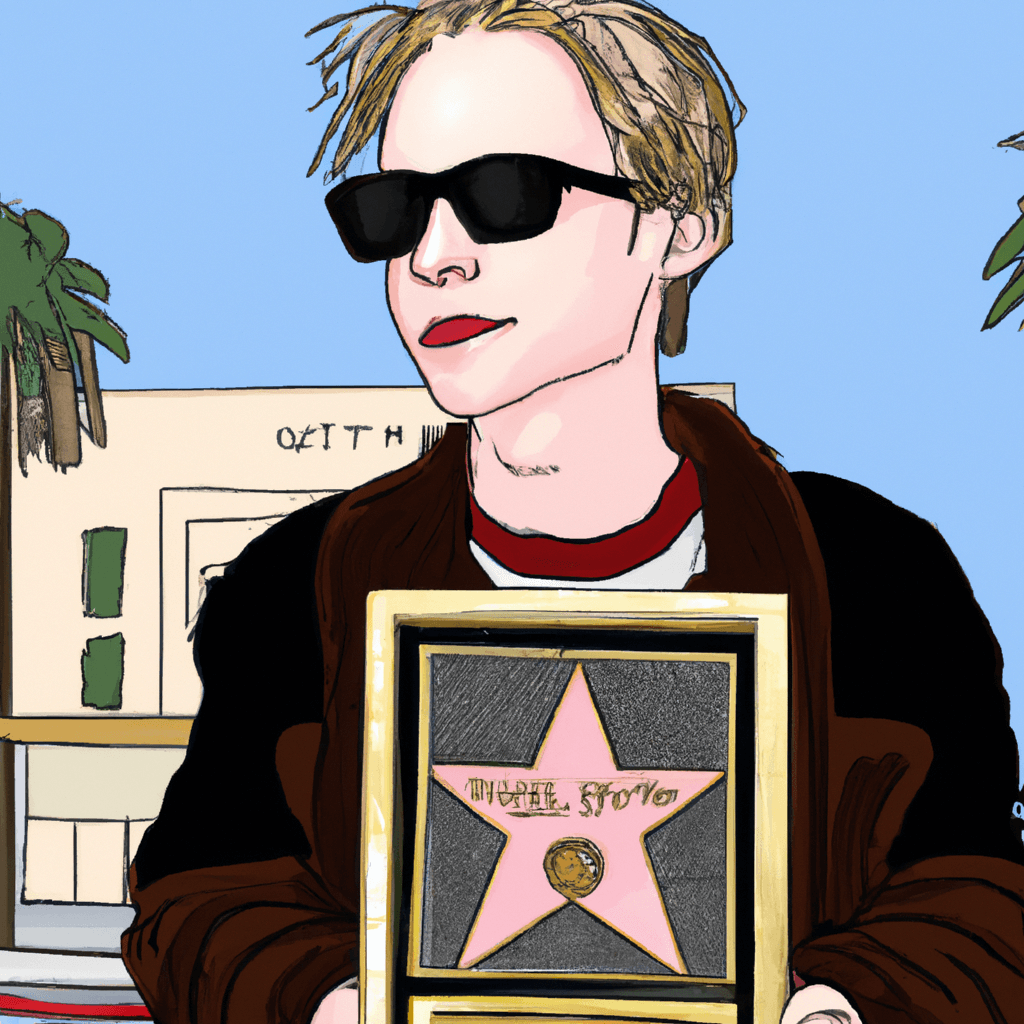 Macaulay Culkin Receives Star on Hollywood Walk of Fame